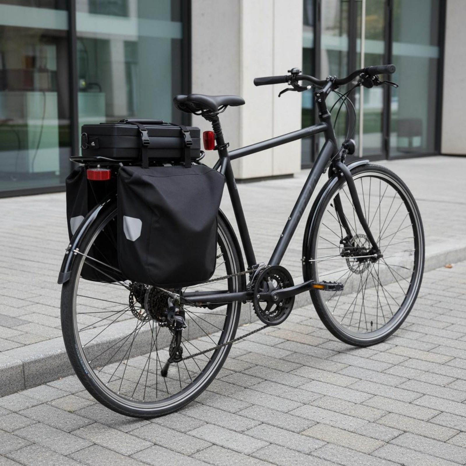 Cycle Rear Rack Sturdy Duty Re - Cycling Commuting บทวิจารณ์และราคา
