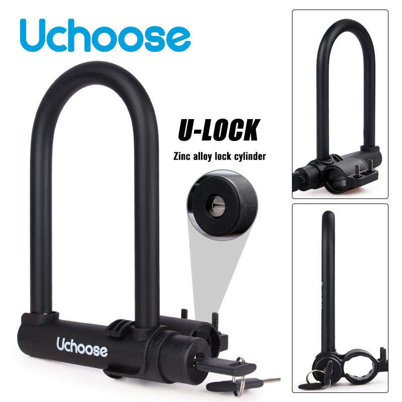 cycling bold bike U lock Zinc  - U Lock Heavy Duty บทวิจารณ์และราคา