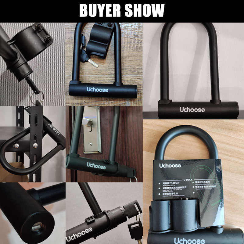 cycling bold bike U lock Zinc  - U Lock Heavy Duty บทวิจารณ์และราคา