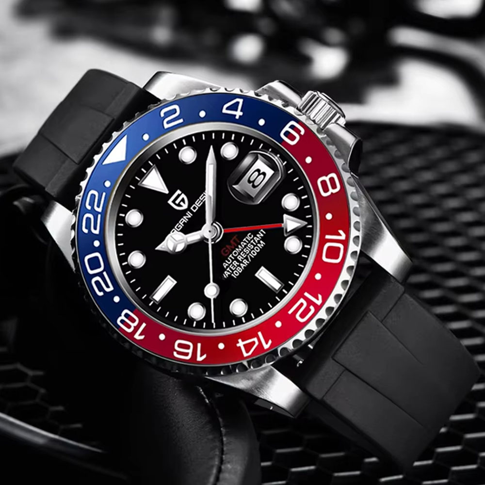 40mm PAGANI DESIGN GMT Men Wat - Cycling Zones บทวิจารณ์และราคา