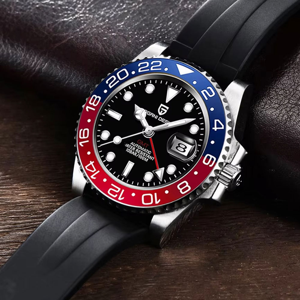 40mm PAGANI DESIGN GMT Men Wat - Cycling Zones บทวิจารณ์และราคา
