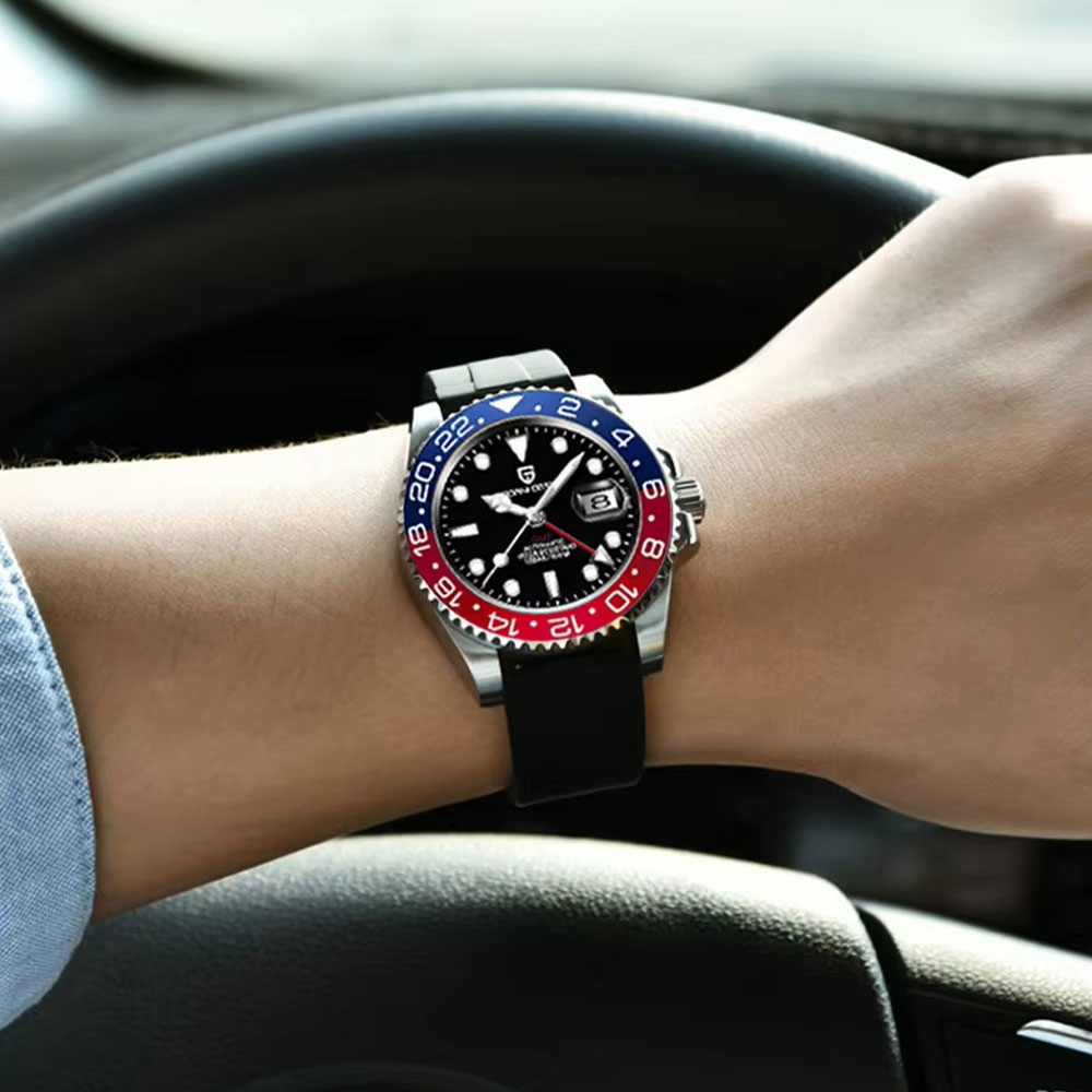 40mm PAGANI DESIGN GMT Men Wat - Cycling Zones บทวิจารณ์และราคา