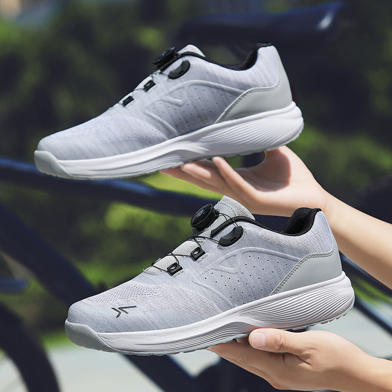 Cycling Shoes Cleats Shoes Man - Cycling Commuter Shoes บทวิจารณ์และราคา
