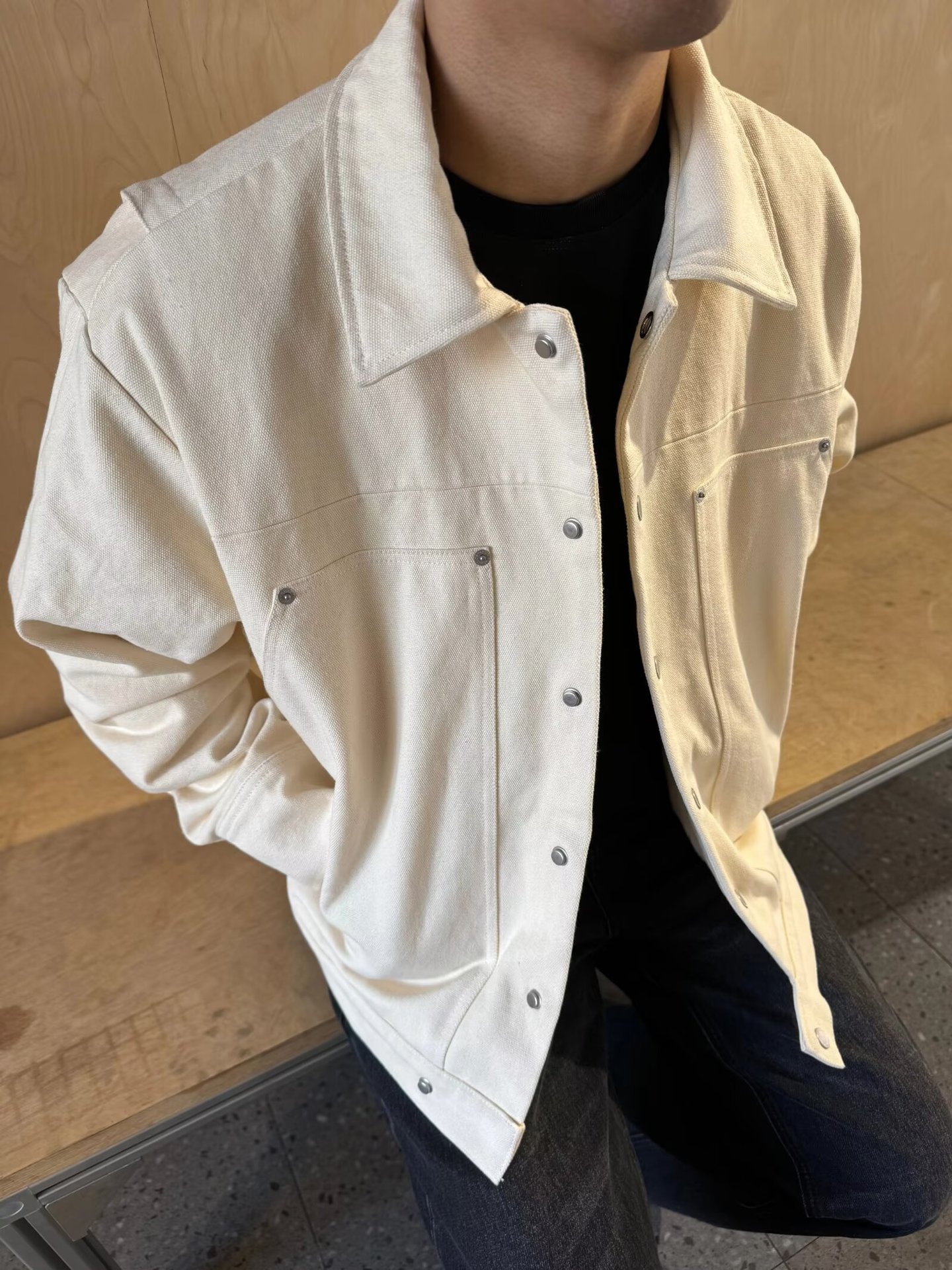 Mens Jacket Coat Y2K Phosphore - Cycling Commute Jacket บทวิจารณ์และราคา