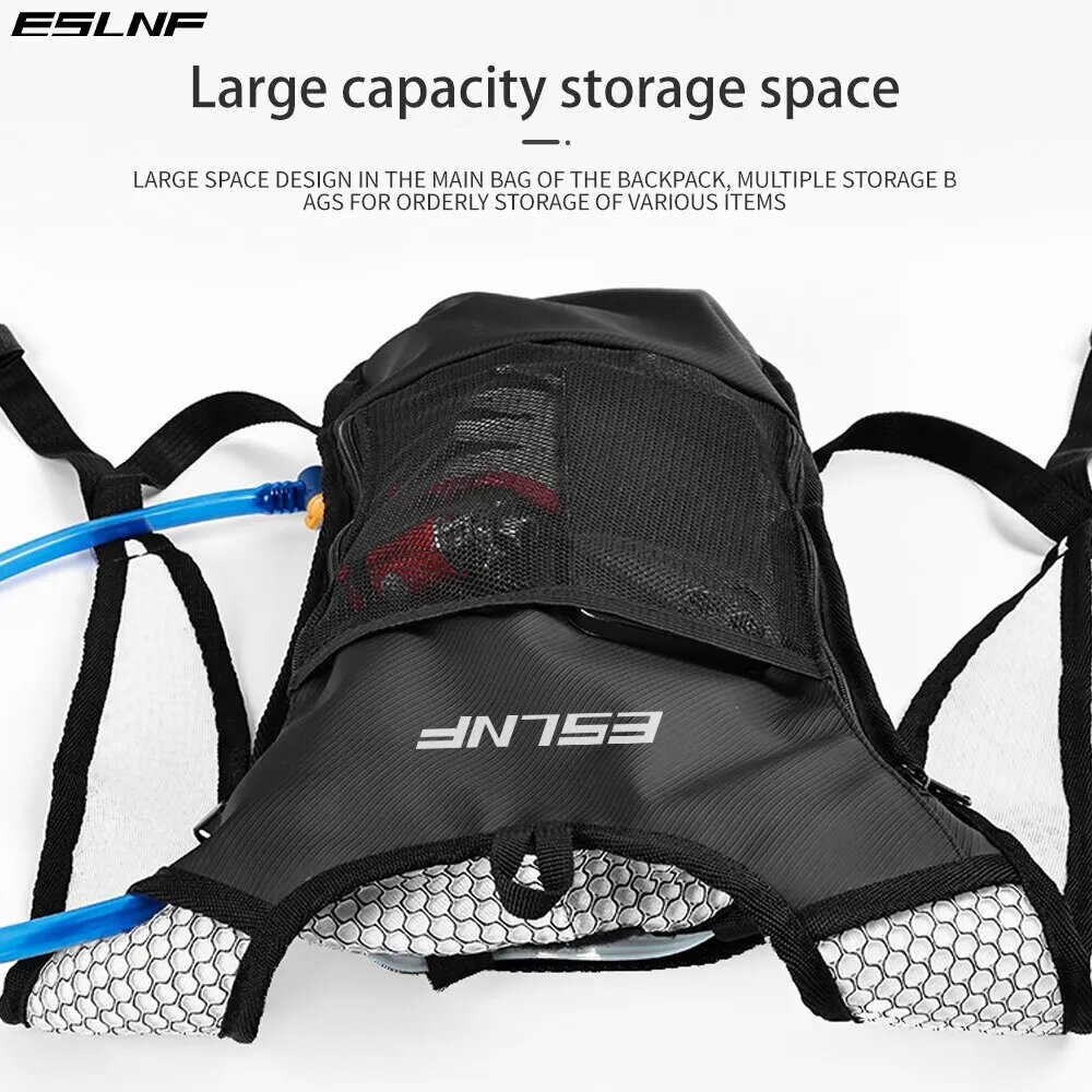 ESLNF Bicycle Bike Bags Water  - Cycling Commute Backpack บทวิจารณ์และราคา