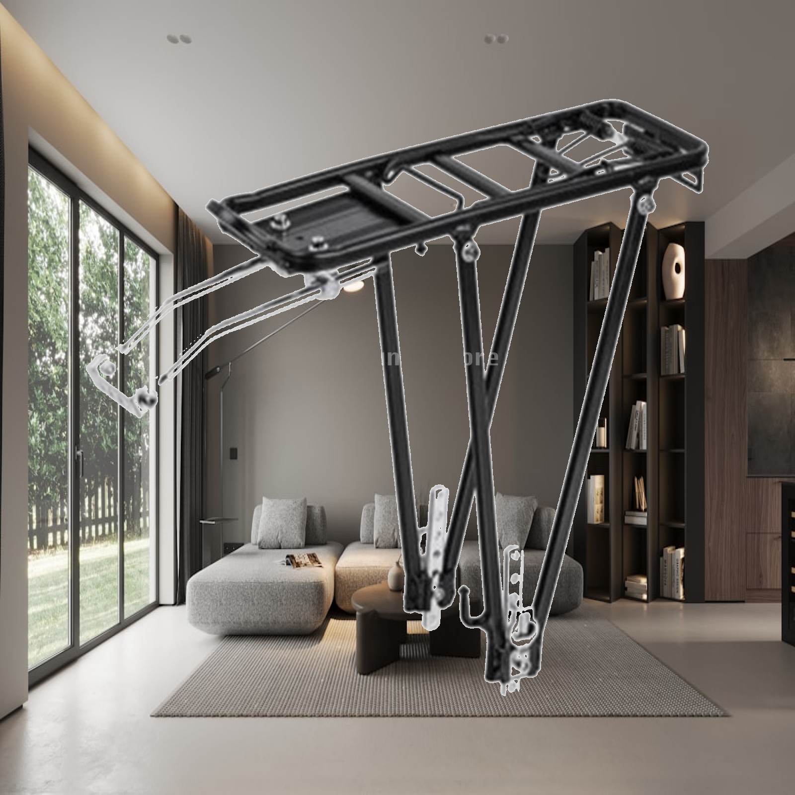 Bike Rear Luggage Carrier Heav - Cycling Commute Distance บทวิจารณ์และราคา