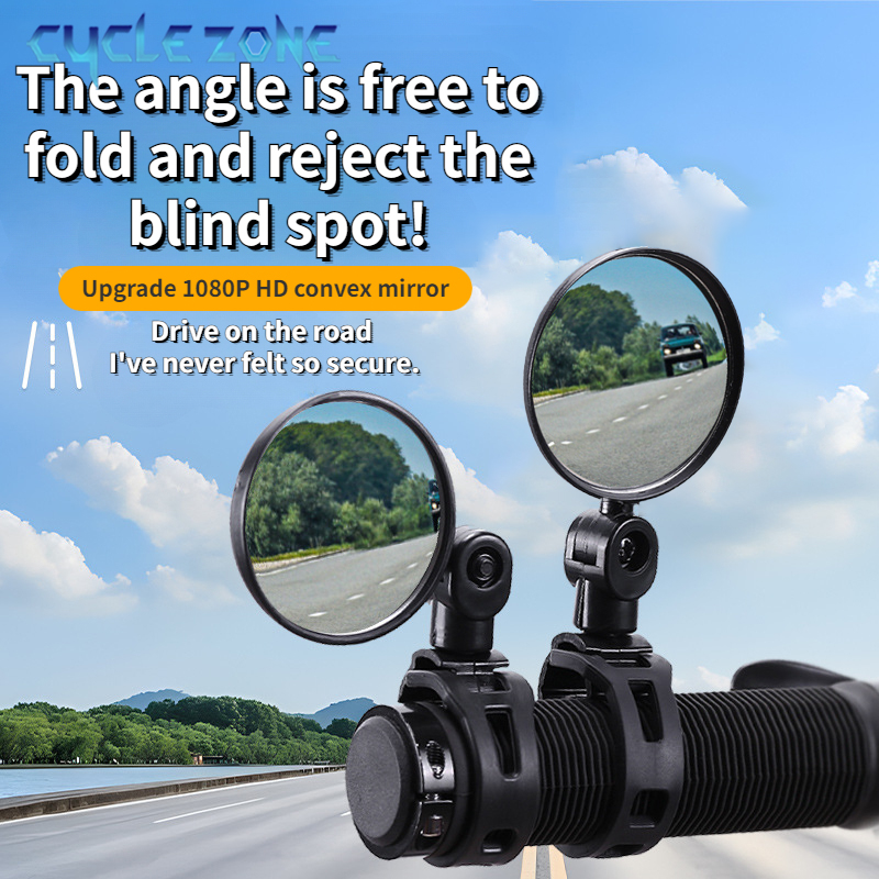 2PCS Bicycle Rearview Mirror 3 - Cycling Zones บทวิจารณ์และราคา