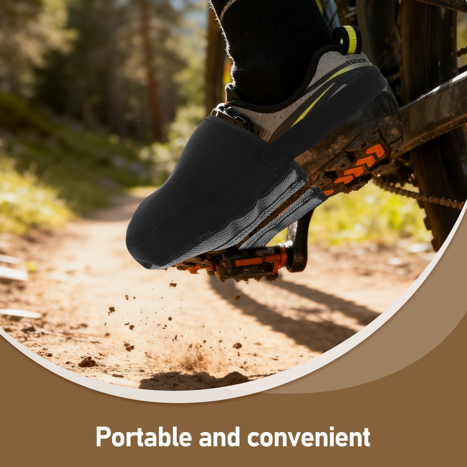 1Pair Outdoor Warm Cycling Toe - Cycling Shoes For Commute บทวิจารณ์และราคา
