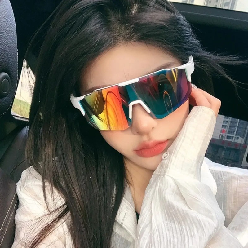 Square Cycling Sunglasses Larg - Cycling Zones บทวิจารณ์และราคา