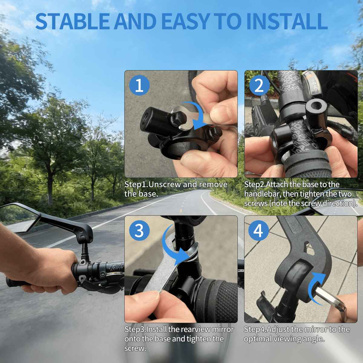 1 Pair Adjustable Handlebar Bi - Cycling Zones บทวิจารณ์และราคา