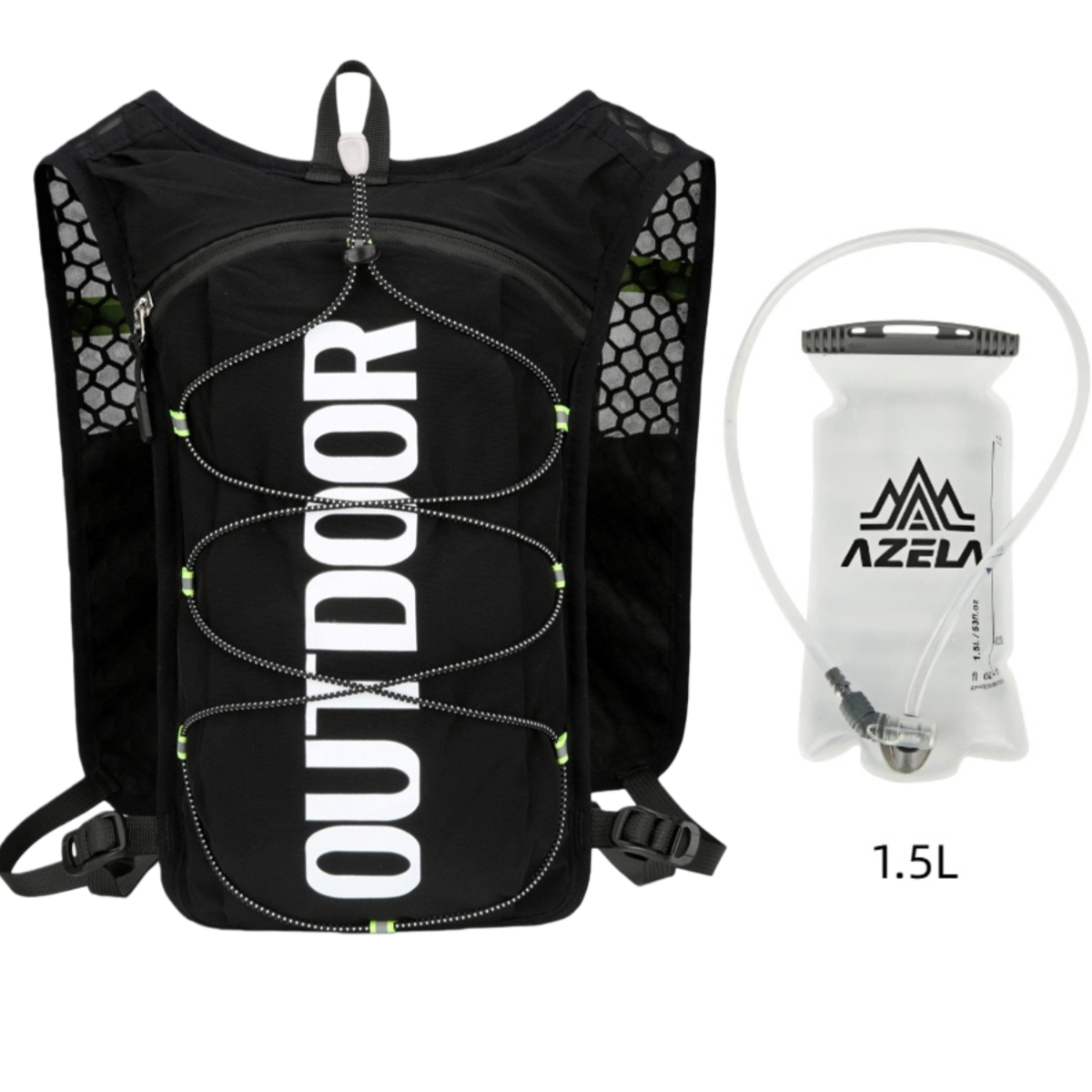 1PCS Running Hydration Vest Ba - Cycling Commute Backpack บทวิจารณ์และราคา