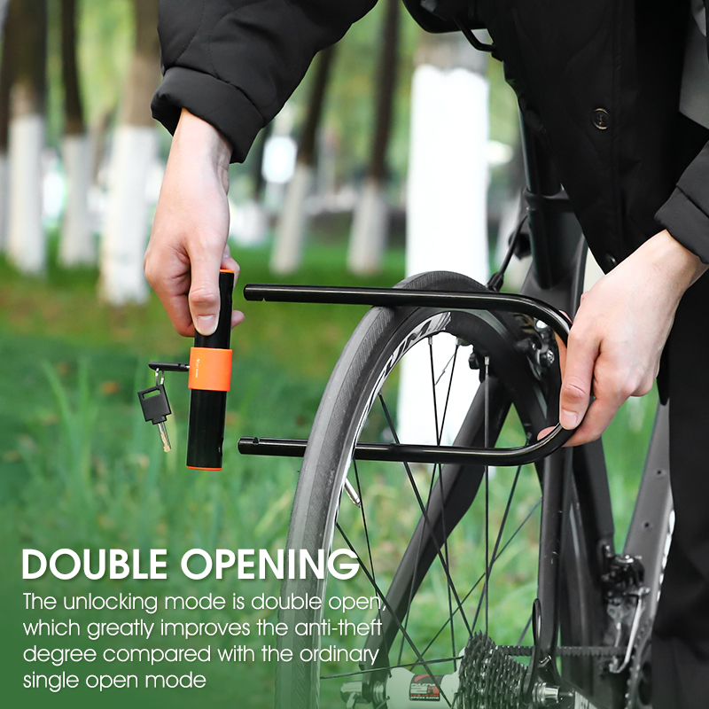 WEST BIKING Carbon Steel Bike  - U Lock Heavy Duty บทวิจารณ์และราคา