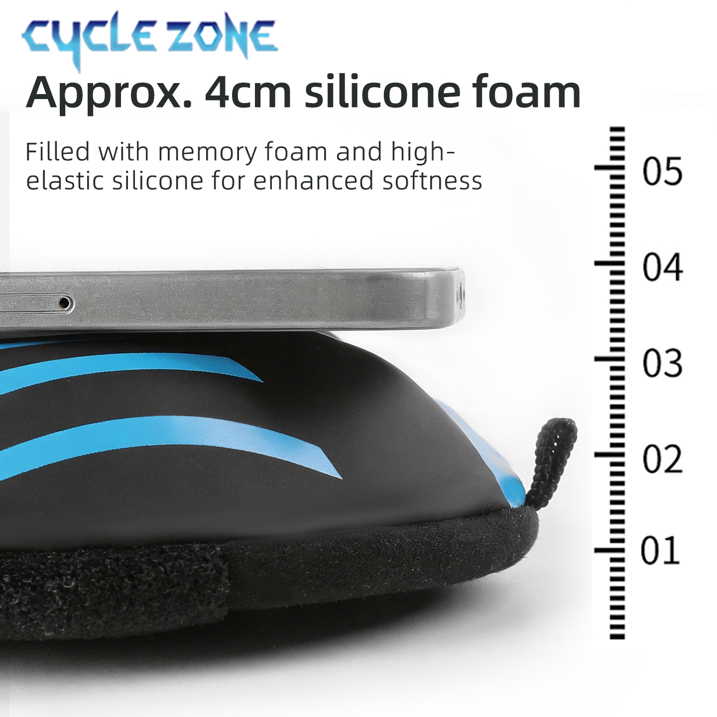 Thickened Silicone Bicycle Sad - Cycling Zones บทวิจารณ์และราคา