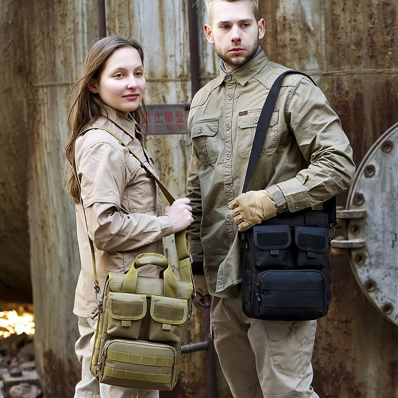 Tactical Men Shoulder Bag Outd - Cycling Commuting บทวิจารณ์และราคา