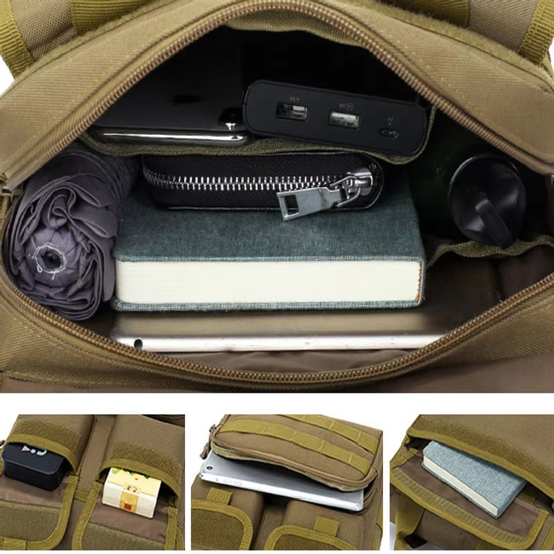 Tactical Men Shoulder Bag Outd - Cycling Commuting บทวิจารณ์และราคา
