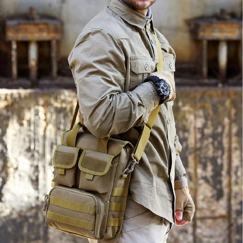 Tactical Men Shoulder Bag Outd - Cycling Commuting บทวิจารณ์และราคา