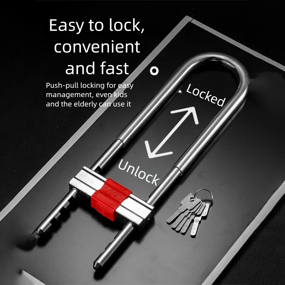 Bike Combination U Lock, Heavy - U Lock Heavy Duty บทวิจารณ์และราคา