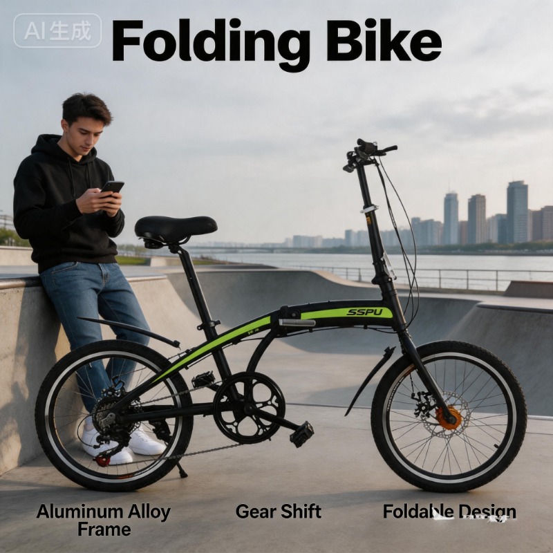 UltraLight 20 Inch Folding Bik - Commuting With Bike บทวิจารณ์และราคา