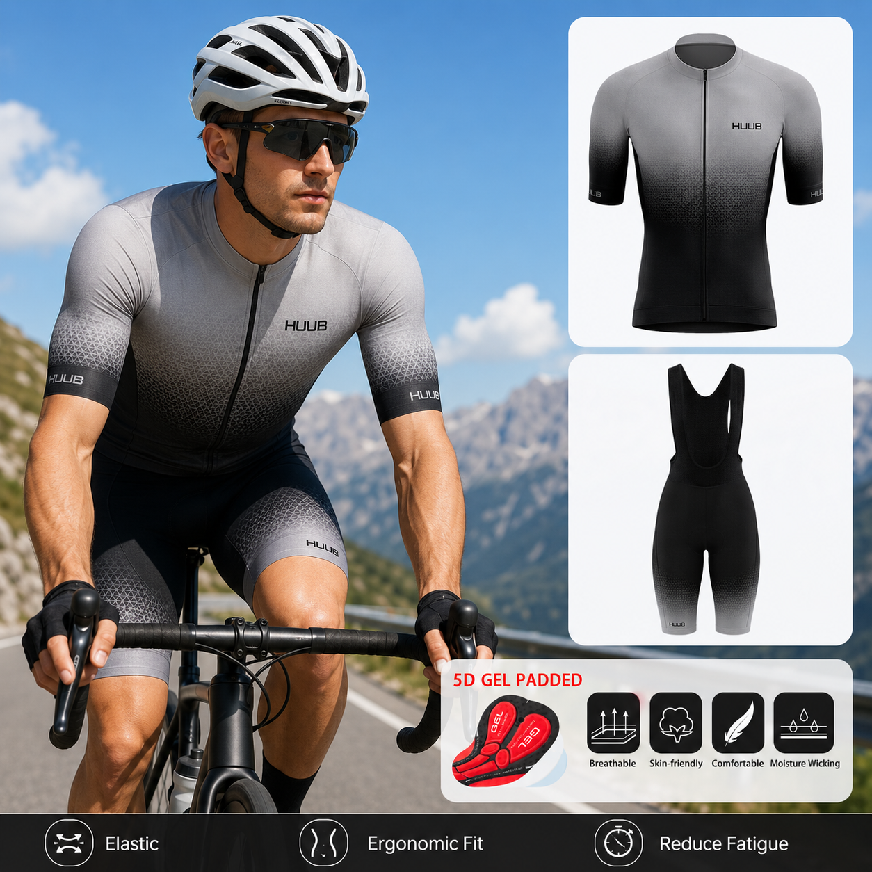 Cycling 2026 HUUB Clothes Men' - Cycling Commuter Clothing บทวิจารณ์และราคา