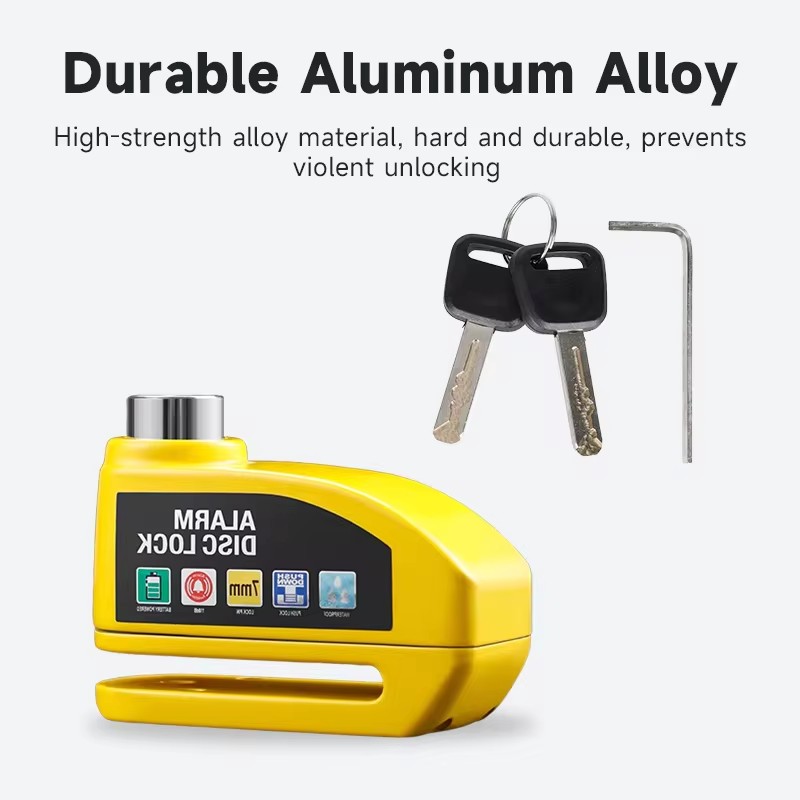 Motorcycle Bicycle Disc Lock S - U Lock Heavy Duty บทวิจารณ์และราคา