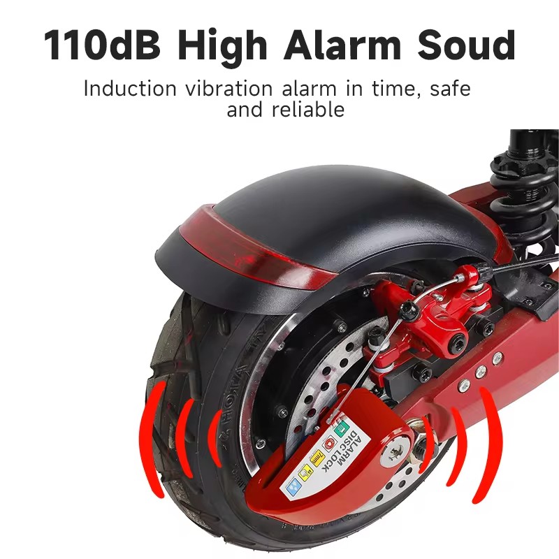Motorcycle Bicycle Disc Lock S - U Lock Heavy Duty บทวิจารณ์และราคา