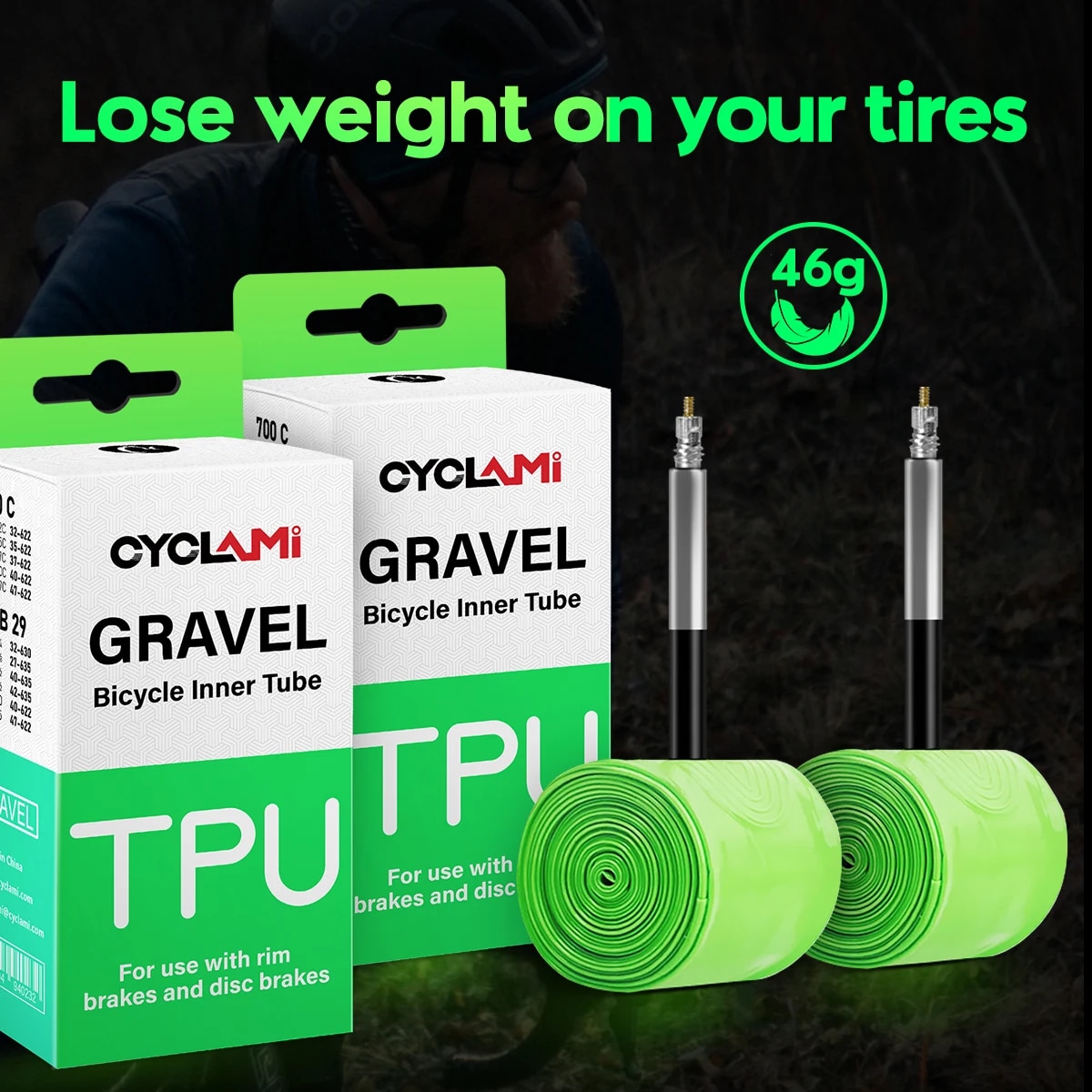 CYCLAMI Ultralight Road MTB 29 - Inner Tube 700C บทวิจารณ์และราคา