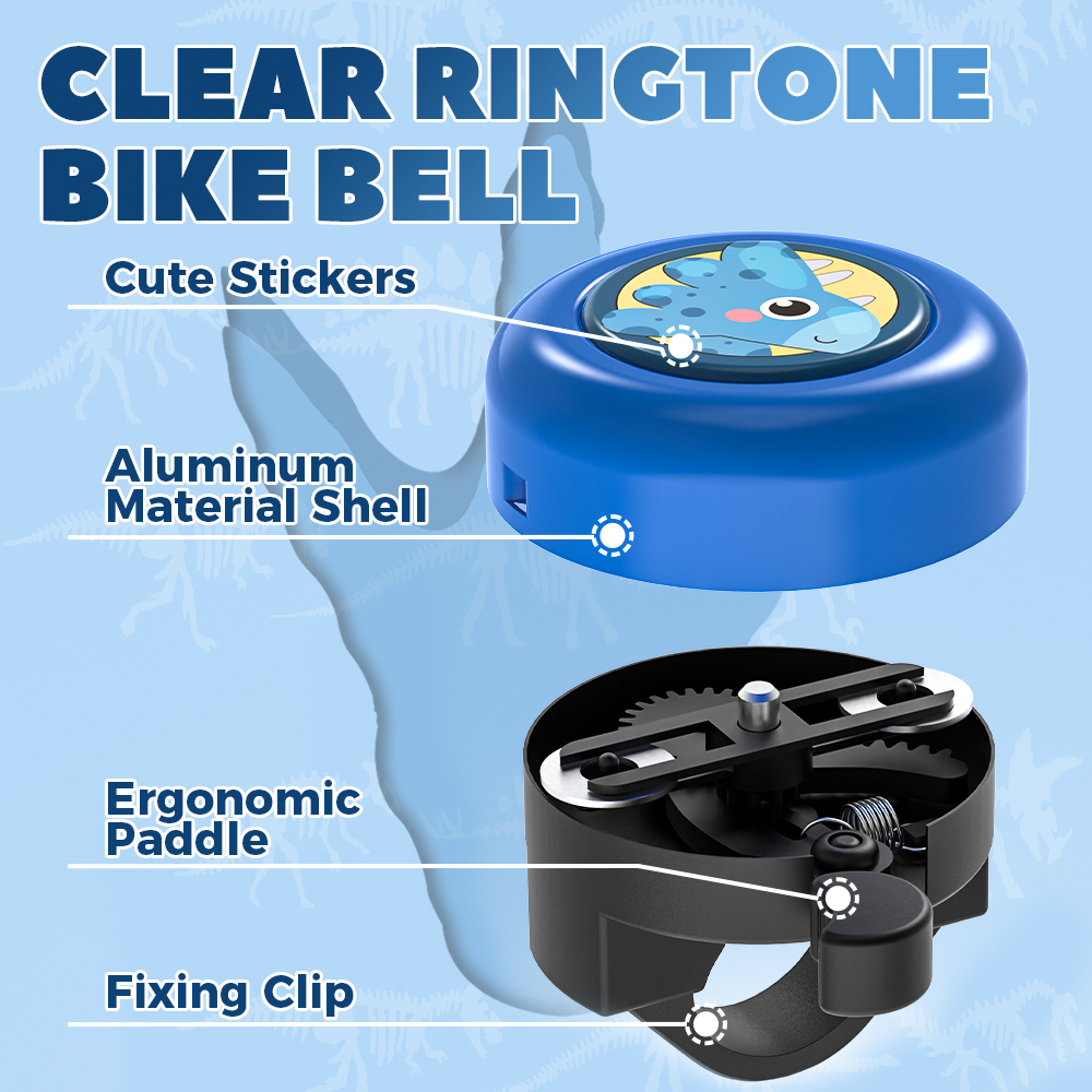 Kids Bicycle Bell Children Min - Bell Handlebar Ring บทวิจารณ์และราคา