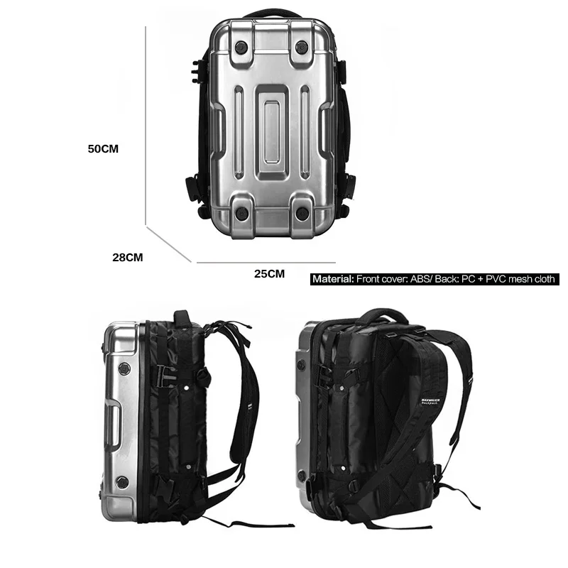 Men Women Hard Shell Water Rep - Cycling Commuter Backpack Laptop บทวิจารณ์และราคา