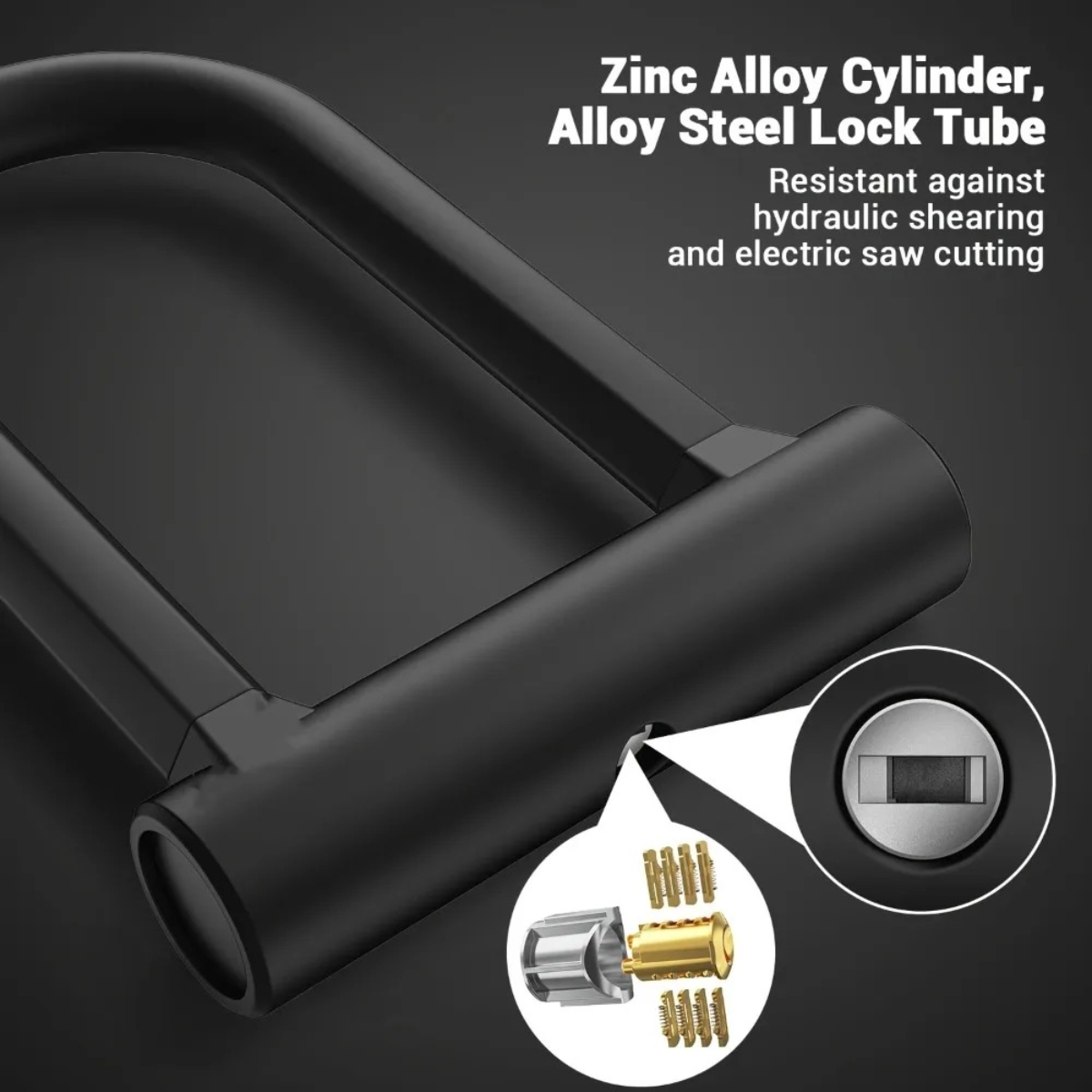 Bike Lock Heavy Duty Anti Thef - U Lock Heavy Duty บทวิจารณ์และราคา