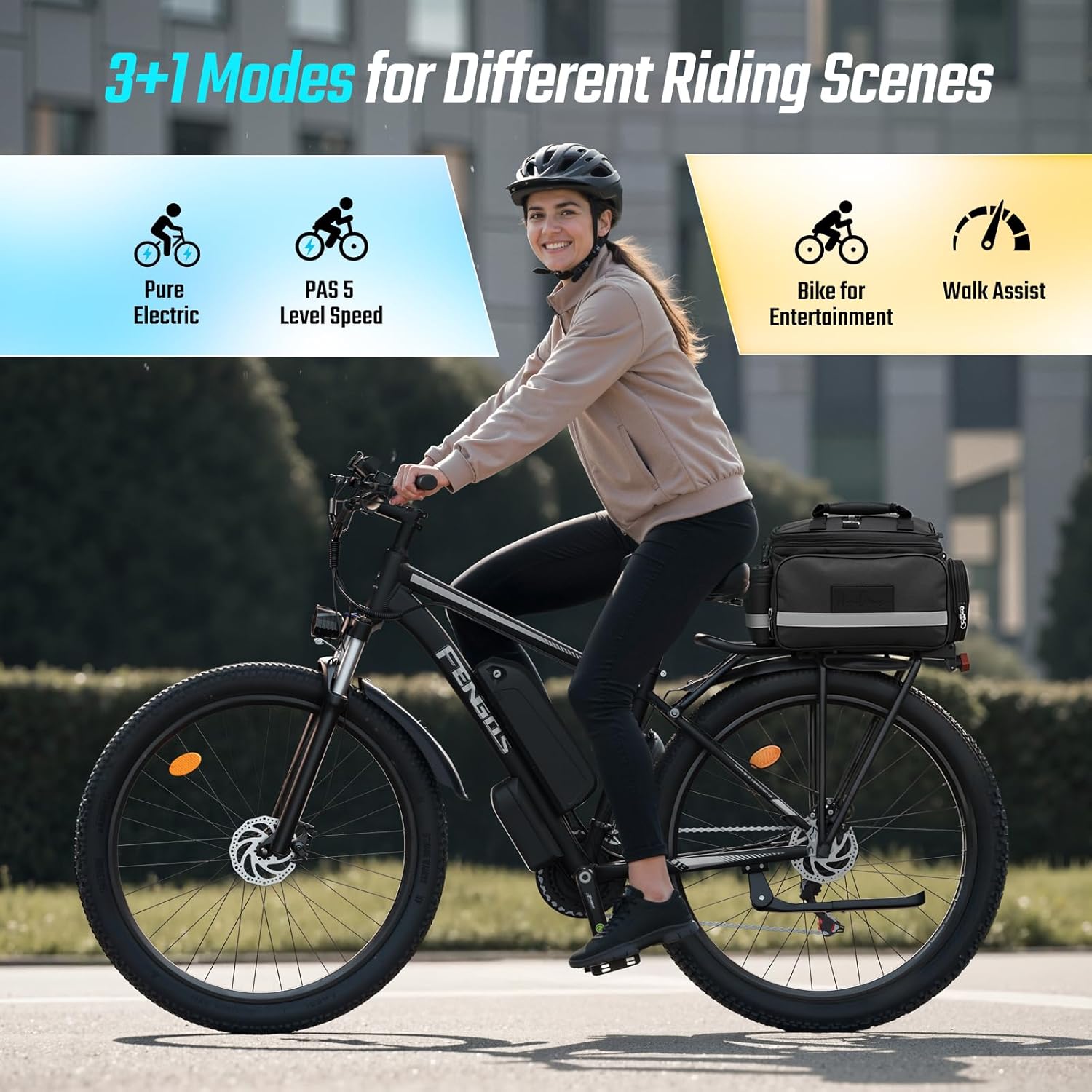 FEANGQS Q8 2000W adult electri - Cycling Commute Distance บทวิจารณ์และราคา