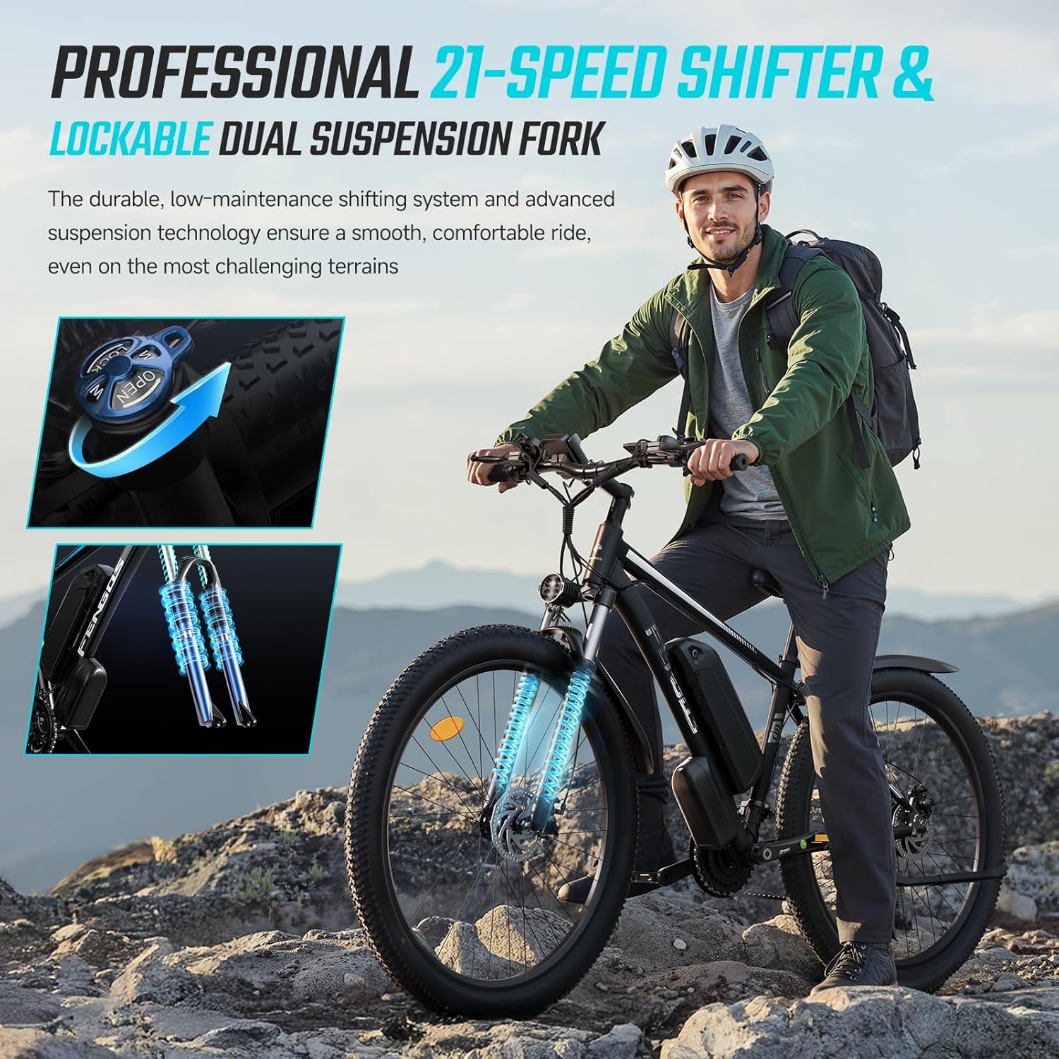 FEANGQS Q8 2000W adult electri - Cycling Commute Distance บทวิจารณ์และราคา