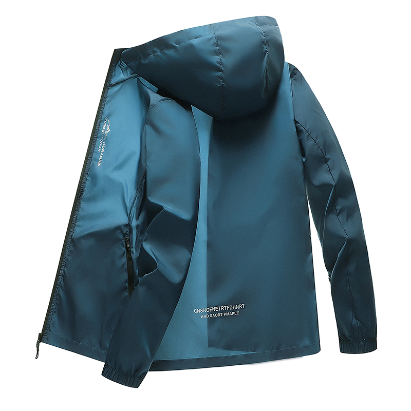 Summer Men's Sunscreen Jacket  - Cycling Commute Jacket บทวิจารณ์และราคา