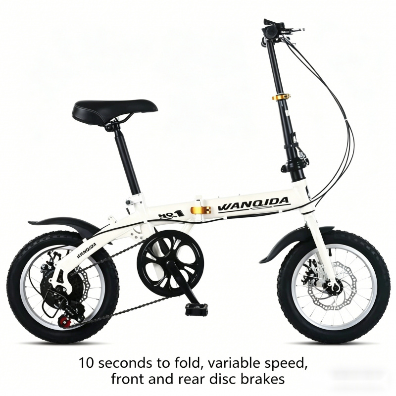 New 12 14 Inch Mini Folding Bi - Commuting With Bike บทวิจารณ์และราคา