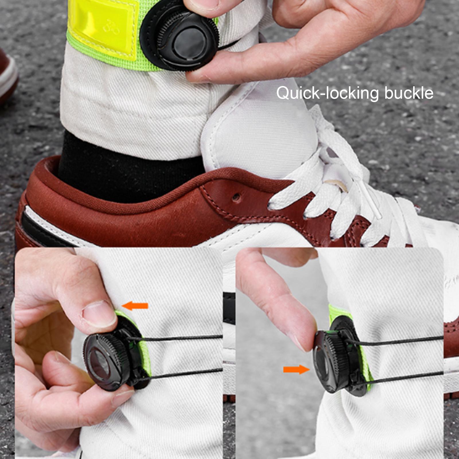 Pants Strap for Bike Reflectiv - Cycling Commuting บทวิจารณ์และราคา