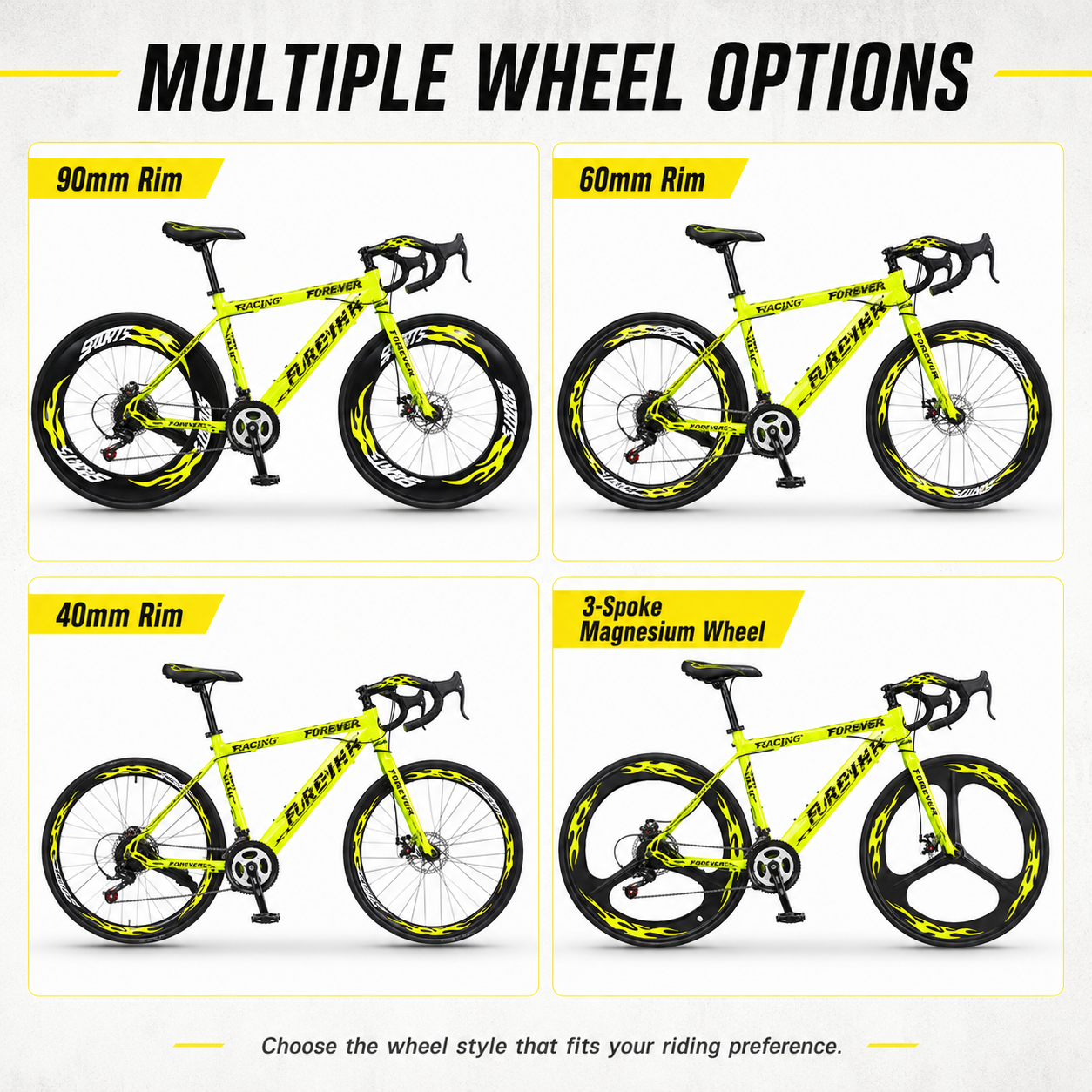 700C Road Bicycle 24 Speed Dis - Cycling Commute Speed บทวิจารณ์และราคา