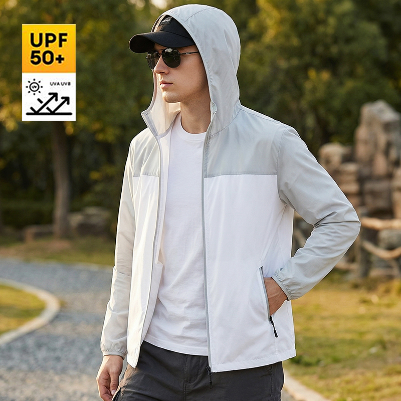New Summer Men's Sunscreen Jac - Cycling Commute Jacket บทวิจารณ์และราคา