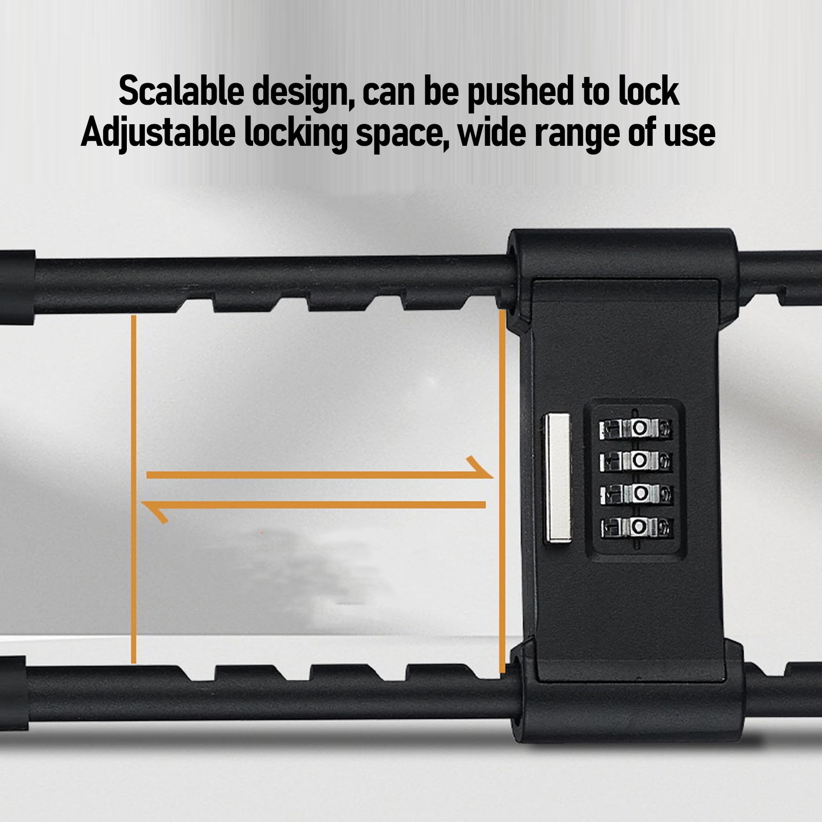 Bike U Lock 4 Digit Combinatio - U Lock Heavy Duty บทวิจารณ์และราคา