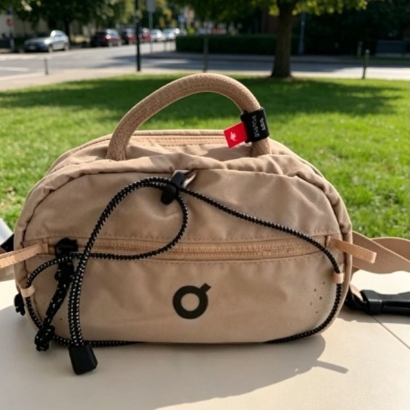 Trendy Nylon Small Square Bag  - Cycling Commuting บทวิจารณ์และราคา