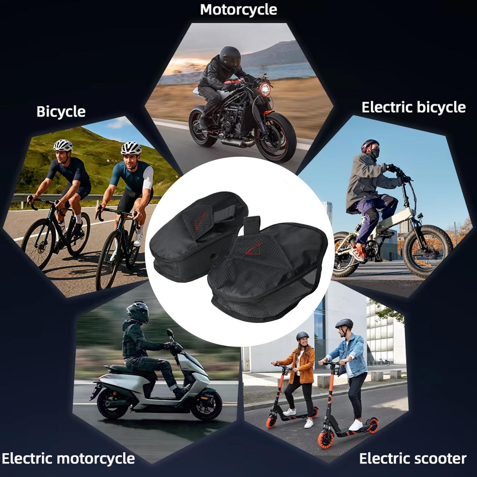 Handlebar Muffs Breathable Mes - Cycling Commute Distance บทวิจารณ์และราคา