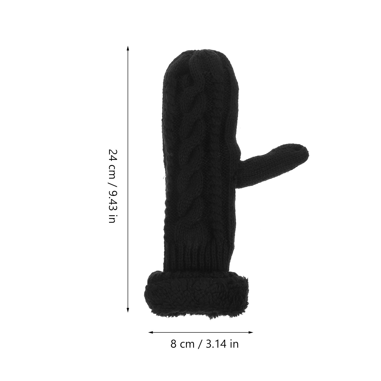 1Pair Adult Winter Gloves Thic - Winter Cycling Commute บทวิจารณ์และราคา