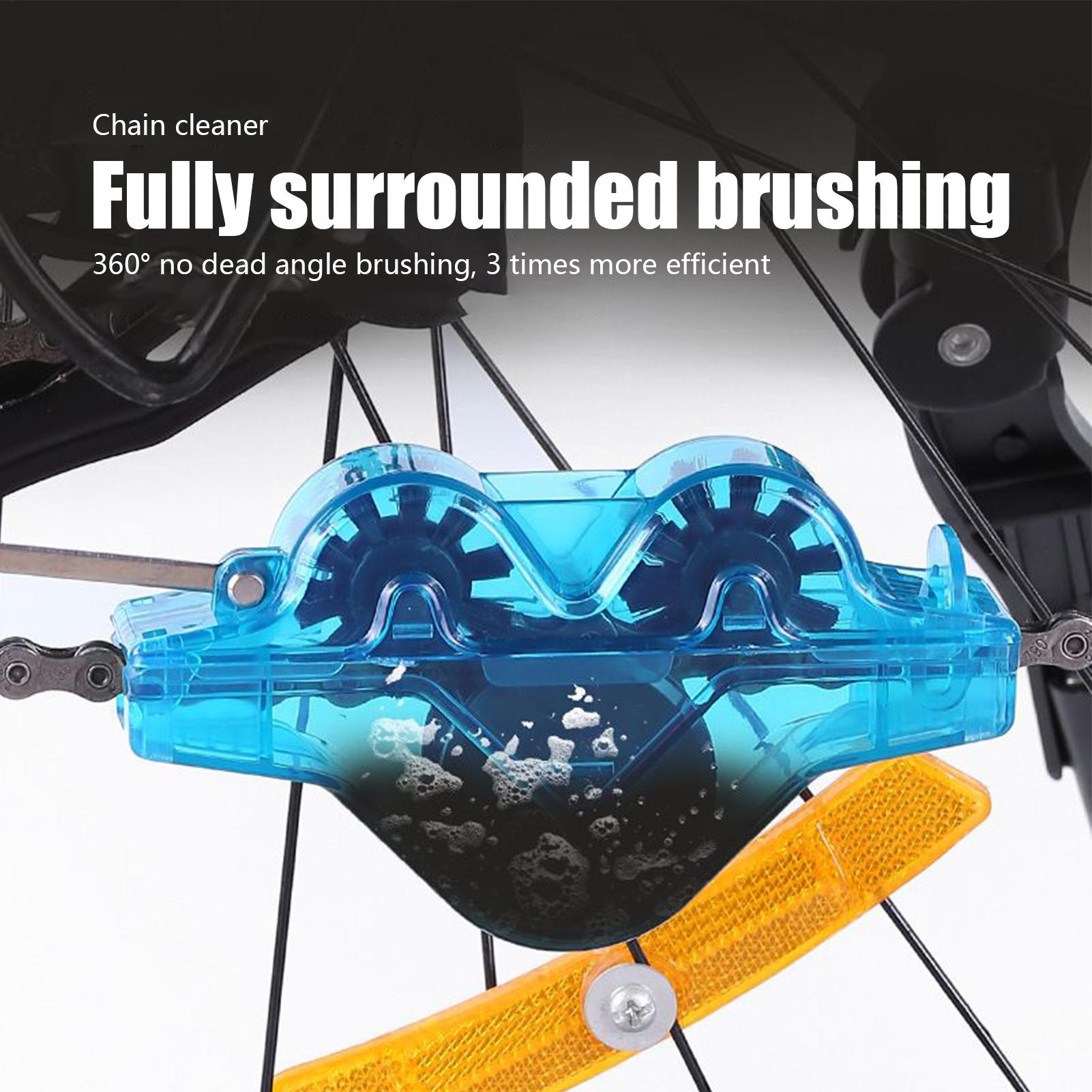 Cycling Chain Cleaner Kit with - Grease Waterproof Bike บทวิจารณ์และราคา