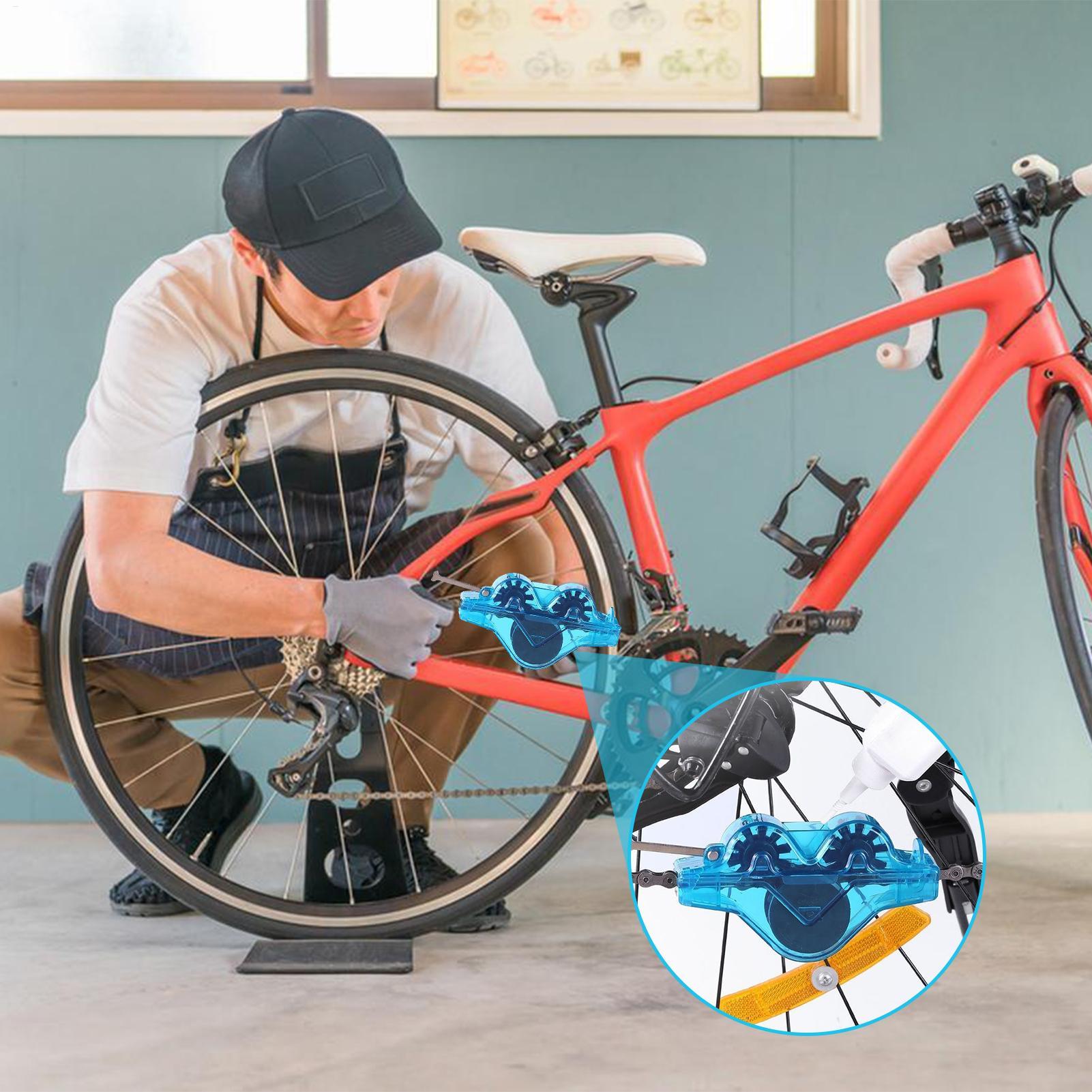 Cycling Chain Cleaner Kit with - Grease Waterproof Bike บทวิจารณ์และราคา