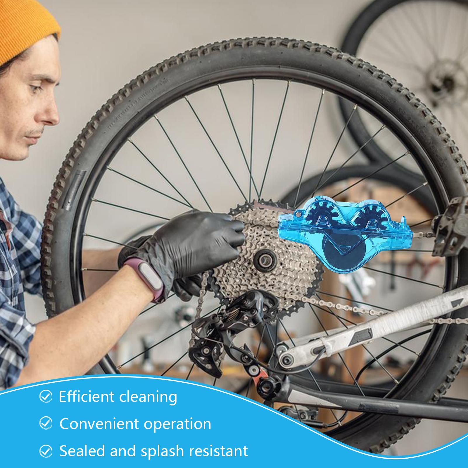 Cycling Chain Cleaner Kit with - Grease Waterproof Bike บทวิจารณ์และราคา