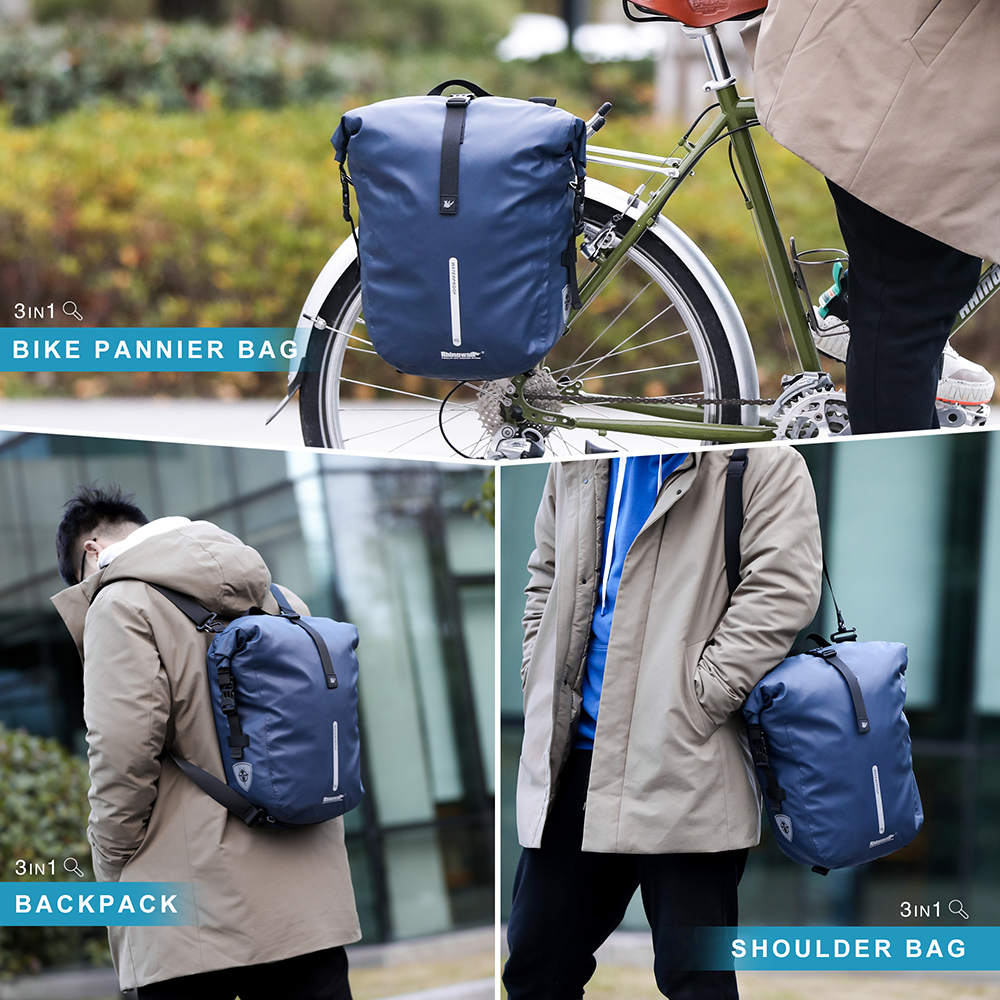 Rhinowalk Waterproof Bike Pann - Cycling Commute Backpack บทวิจารณ์และราคา