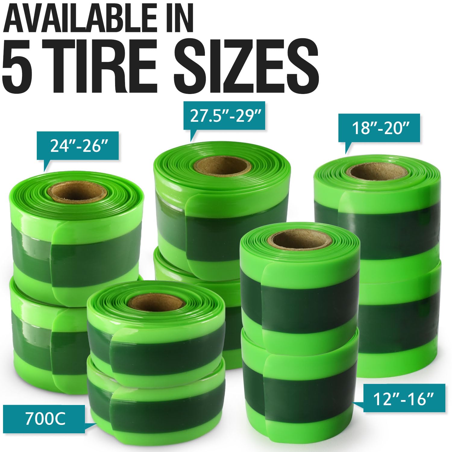 Bike Tire Liner-Help Prevent F - Inner Tube 700C บทวิจารณ์และราคา