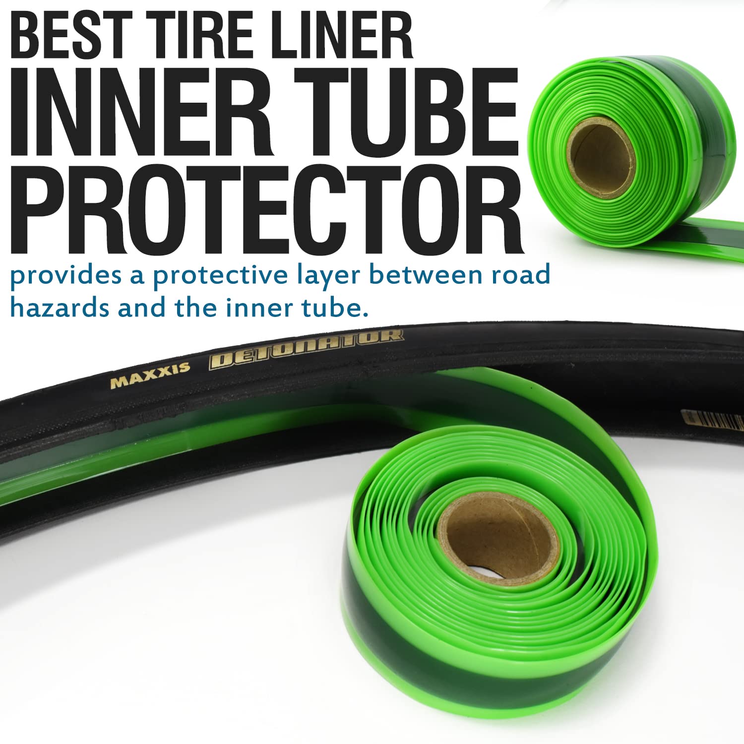 Bike Tire Liner-Help Prevent F - Inner Tube 700C บทวิจารณ์และราคา
