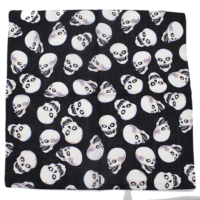 Skull Bandana Square Scarf 100 - Cycling Zones บทวิจารณ์และราคา
