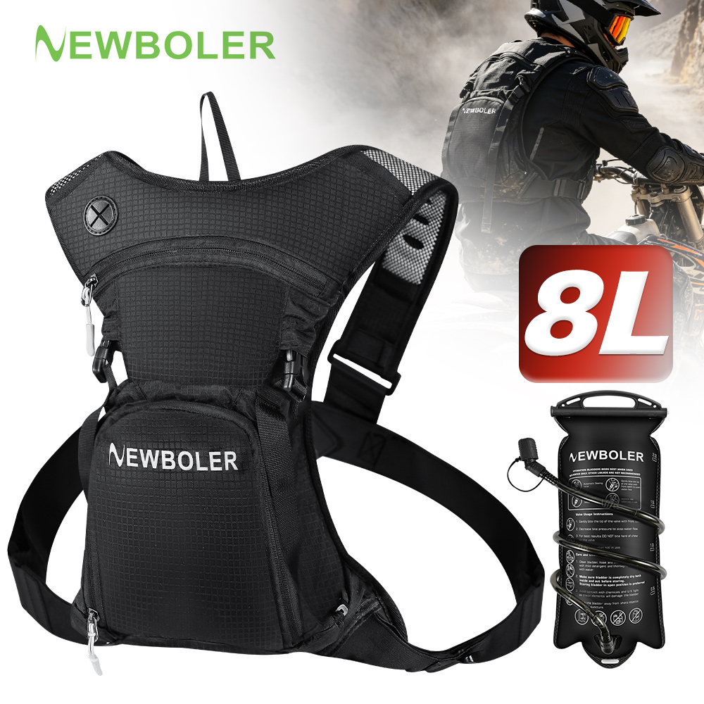 NEWBOLER 8L Motorcycle Cycling - Cycling Commute Backpack บทวิจารณ์และราคา
