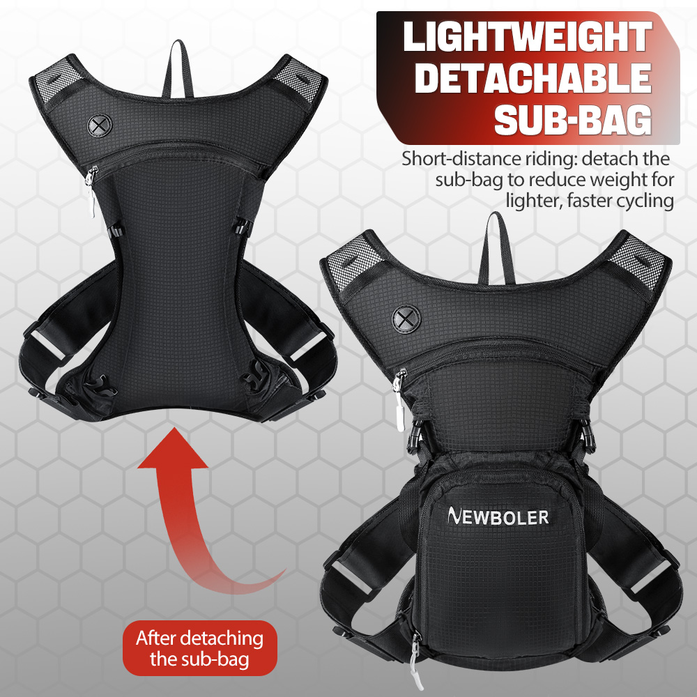 NEWBOLER 8L Motorcycle Cycling - Cycling Commute Backpack บทวิจารณ์และราคา