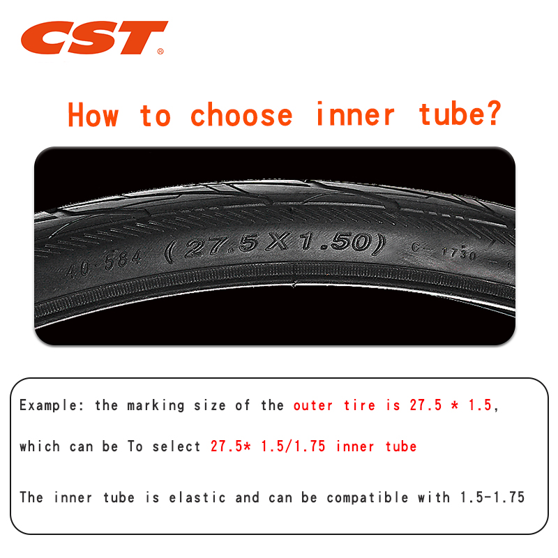 2PCS CST Bike Inner Tubes 20in - Inner Tube 700C บทวิจารณ์และราคา